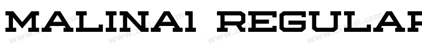 Malina1 Regular字体转换